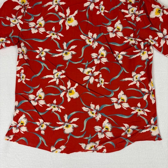 Urban Outfitters, Vintage, Red, Hawaiian Shirt, Size M, - Picture 7 of 10